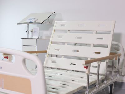 Three-Function Side-Rail Bed